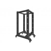 ARMARIO LANBERG ABIERTO RACK 19" 22U 600X800 NEGRO