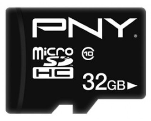 PNY - Tarjeta MicroSD 32GB + Adaptador - Clase 10