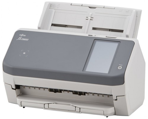 RICOH - FUJITSU Escaner fi-7300NX, Escaner de Grupo de Trabajo LED con Gigabit Ethernet, USB 3.1, Wi-Fi, Pantalla Tactil, ADF, Duplex, A4, 60 ppm/120 ipm.
