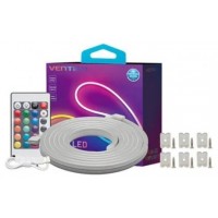 TIRA LED NEON CON CONTROL REMOTO Y FUENTE DE ALIMENTACION 2 M VENTION (Espera 4 dias)