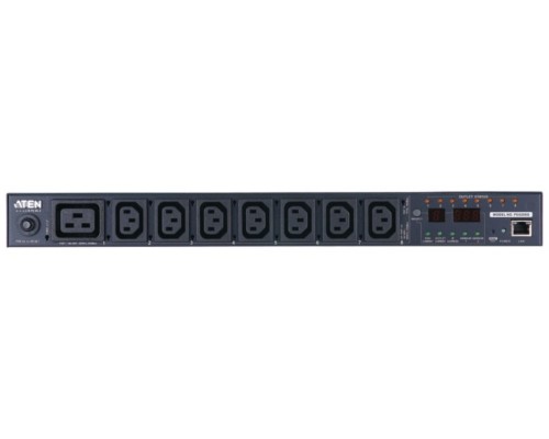 Aten PE6208G unidad de distribución de energía (PDU) 1U Negro 8 salidas AC (Espera 4 dias)