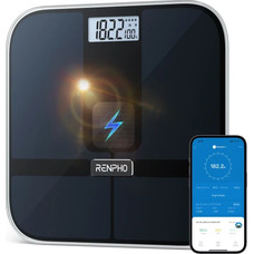 RENPHO ELIS 2 - SMART BODY SCALE - ITO - BLE - 3AAA - 11X11X1INCH BLACK PT (Espera 4 dias) RENPHO ELIS 2 - SMART BODY SCALE - ITO - BLE - 3AAA - 11X11X1INCH BLACK PT (Espera 4 dias)