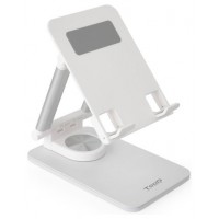 SOPORTE SOBREMESA PLEGABLE TABLET 12,9 BLANCO TOOQ