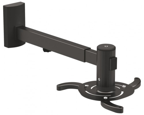 TooQ SOPORTE UNIVERSAL DE PARED GIRATORIO 360º E INCLINABLE PARA PROYECTOR NEGRO (Espera 4 dias)