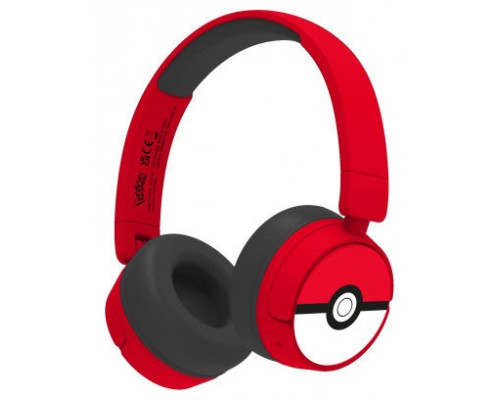 AURICULARES KIDS BT POKÉ BALL ROJO OTL TECHNOLOGIES REDSTRING PK1000 (Espera 4 dias)