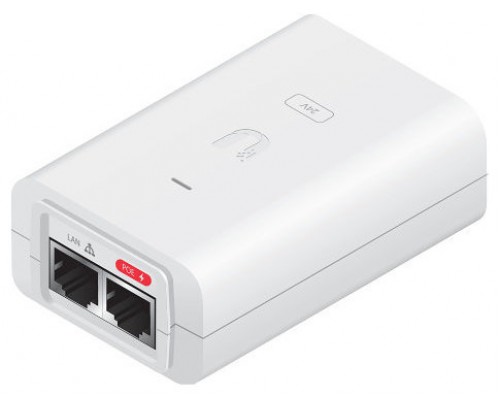 INYECTOR POE UBIQUITI POE-24-30W-G-WH ISP POE INJECTOR 24V 30W 1,25A GIGA BLANCO