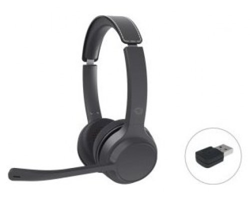 HEADSET BLUETOOTH CONCEPTRONIC POLONA04BA CARGA USB-C