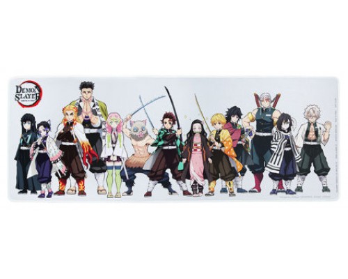 ALFOMBRILLA DE ESCRITORIO DEMON SLAYER PERSONAJES 30CM X 80CM PALADONE PP11693DE (Espera 4 dias)