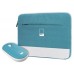 Celly Kit Sleeve Pantone + raton 15,6" Azul