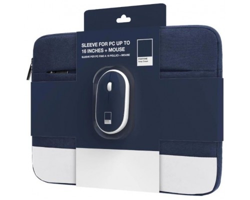 Celly Kit Sleeve Pantone + raton 15,6" Navy