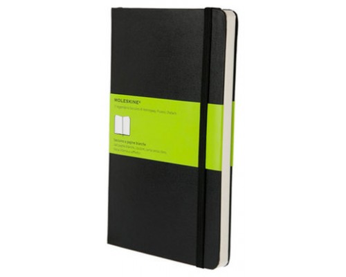 LIBRETA CLASICA TAPA DURA NEGRA L (13X21CM) LISA MOLESKINE QP062 (Espera 4 dias)