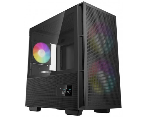 CAJA MICRO-ATX SEMITORRE DEEPCOOL CH360 ARGB DIGITAL