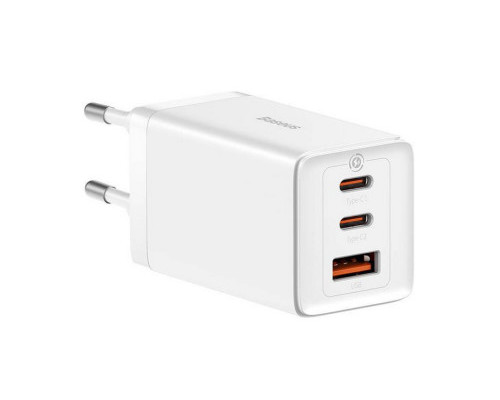 BASEUS GAN5 PRO FAST CHARGER 2C+U 65W EU WHITE (INCLUDE: BASEUS XIAOBAI SERIES FAST CHARGING CABLE TYPE-C TO TYPE-C 100W(20V/5A) 1M WHITE) (Espera 4 dias) BASEUS GAN5 PRO FAST CHARGER 2C+U 65W EU WHITE (INCLUDE: BASEUS XIAOBAI SERIES FAST CHARGING CABLE TYPE-C TO TYPE-C 100W(20V/5A) 1M WHITE) (Espera 4 dias)