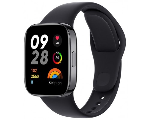 SMARTWATCH REDMI WATCH 3 NEGRO XIAOMI (Espera 4 dias)