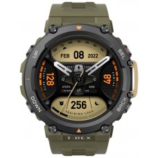 Amazfit T-Rex 2 3,53 cm (1.39") AMOLED 47 mm Digital 454 x 454 Pixeles Pantalla táctil Negro, Verde GPS (satélite) (Espera 4 dias)