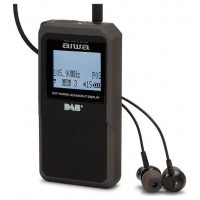 Radio Digital Mini Aiwa Rd-20dab Black Sintonizador