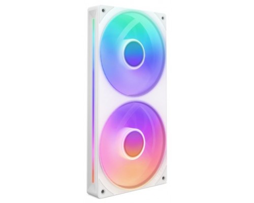 NZXT RF-U24HF-W1 sistema de refrigeración para ordenador Carcasa del ordenador Ventilador Blanco (Espera 4 dias)