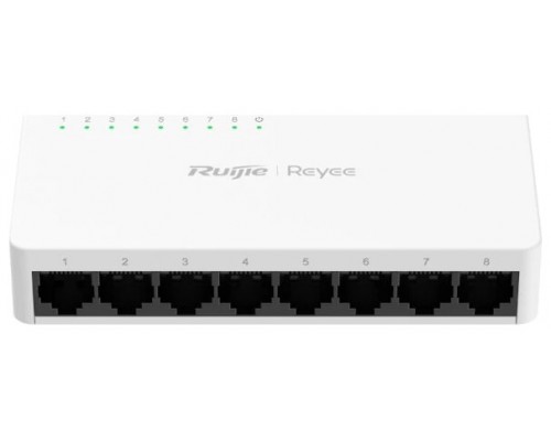 Reyee Unmanaged Switch 8x10/100 RJ45 Plastic Case