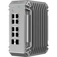 SWITCH INDUSTRIAL RUIJIE MANAGED POE 8G RJ45 2 SFP GIGABIT LAYER2 SWITCH INDUSTRIAL RUIJIE MANAGED POE 8G RJ45 2 SFP GIGABIT LAYER2