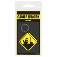LLAVERO GAMER AT WORK SEÑAL PELIGRO PYRAMID RK38872C (Espera 4 dias)