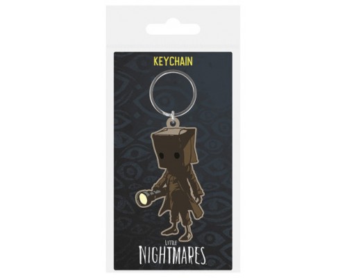 LLAVERO DE GOMA LITTLE NIGHTMARES MONO PYRAMID RK39346C (Espera 4 dias)