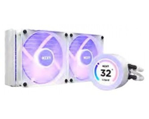 NZXT Kraken Elite 240 RGB Procesador Sistema de refrigeración líquida todo en uno 12 cm Blanco 1 pieza(s) (Espera 4 dias)