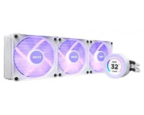 NZXT Kraken Elite 360 RGB Procesador Sistema de refrigeración líquida todo en uno 12 cm Blanco 1 pieza(s) (Espera 4 dias)