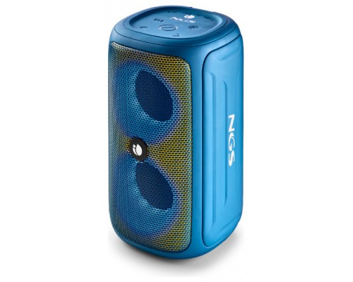 ALTAVOZ BLUETOOTH ROLLER BEAST RGB AZUL NGS (Espera 4 dias)