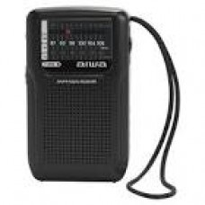 Radio Analogica Mini Con Altavoz Aiwa Rs-33 Black