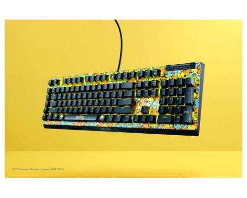 TECLADO RAZER BLACKWIDOW V4 X GREEN SWITCH POKEMON KANTO STARTERS (US LAYOUT) (RZ03-04704200-R3M1) (Espera 4 dias)