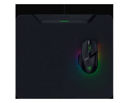 Razer HyperFlux V2 Alfombrilla de ratón para juegos Negro (Espera 4 dias)