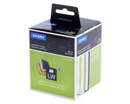 DYMO Etiqueta LW lomo archivadores, 1 rollo etiquetas (110) Papel blanco