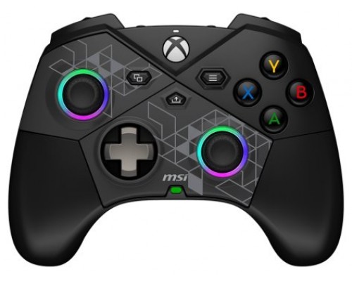 MSI FORCE PRO W CONTROLLER Negro USB 2.0 Gamepad Analógico/Digital Android, PC, Xbox One S, Xbox One X, Xbox Series S, Xbox Series X (Espera 4 dias)