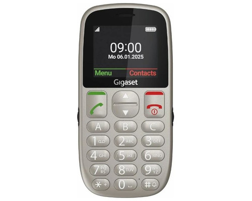 Gigaset Móvil Senior GL395 2.2" SIM Grey Titanium Gigaset Móvil Senior GL395 2.2" SIM Grey Titanium