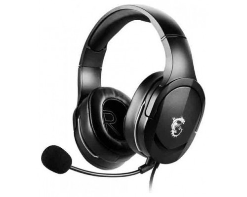 MSI Immerse GH20 Auriculares Diadema Conector de 3,5 mm Negro (Espera 4 dias)