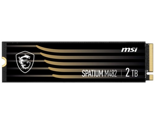 MSI SPATIUM M482 M.2 2 TB PCI Express 4.0 3D NAND NVMe (Espera 4 dias)