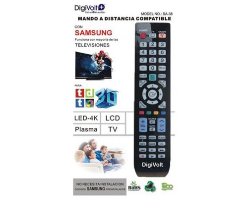 Mando Tv Compatible Samsung Y Otras Tvs