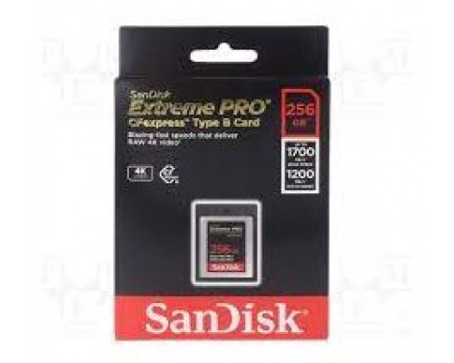 SANDISK Tarjeta de memoria 256G CFexpress