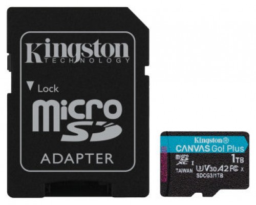 Kingston Technology Canvas Go! Plus 1 TB MicroSD UHS-I Clase 10 (Espera 4 dias)