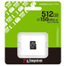 Kingston Technology 512GB micSDXC Canvas Select Plus Gen3 150R A1 (Adaptador de SD no incluido) (Espera 4 dias) Kingston Technology 512GB micSDXC Canvas Select Plus Gen3 150R A1 (Adaptador de SD no incluido) (Espera 4 dias)