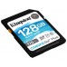 MEMORIA SD 128GB KINGSTON CANVAS GO PLUS SDXC UHS-I U U3, Class 10 (Espera 4 dias)