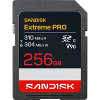 SanDisk Extreme PRO SD UHS-II V90 Card - 256GB SDXC (Espera 4 dias) SanDisk Extreme PRO SD UHS-II V90 Card - 256GB SDXC (Espera 4 dias)