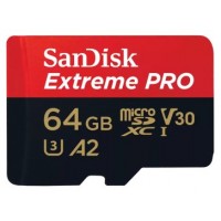 MEMORIA MICRO SD 64GB SANDISK EXTREME PRO MICROSDXC UHS-I CL· (Espera 4 dias)