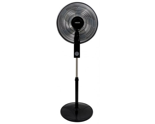 VENTILADOR DE PIE SMOOTH WIND NEGRO HAEGER (Espera 4 dias)