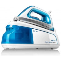 CENTRO DE PLANCHADO BLUE STEAM 2.200W AZUL/BLANCO HAEGER (Espera 4 dias)