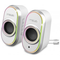 Spirit of Gamer Altavoz 2.0 FANATIC 500 RGB White