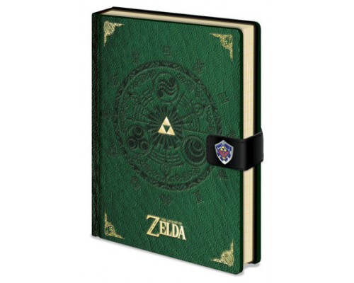 PYRAMID The Legend Of Zelda cuaderno y block A5 Verde (Espera 4 dias)