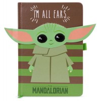 CUADERNO PREMIUM MANDALORIAN IM ALL EARS VERDE PYRAMID INTERNATIONAL SR73280 (Espera 4 dias)