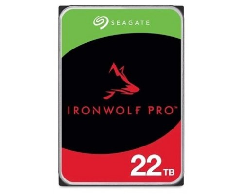 DISCO SEAGATE IRONWOLF PRO 22 TB 3.5 SATA 6GB/S