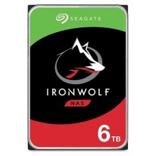 HDD SEAGATE 3.5" 6TB 5400RPM 256MB SATA3 IRONWOLF (Espera 4 dias)